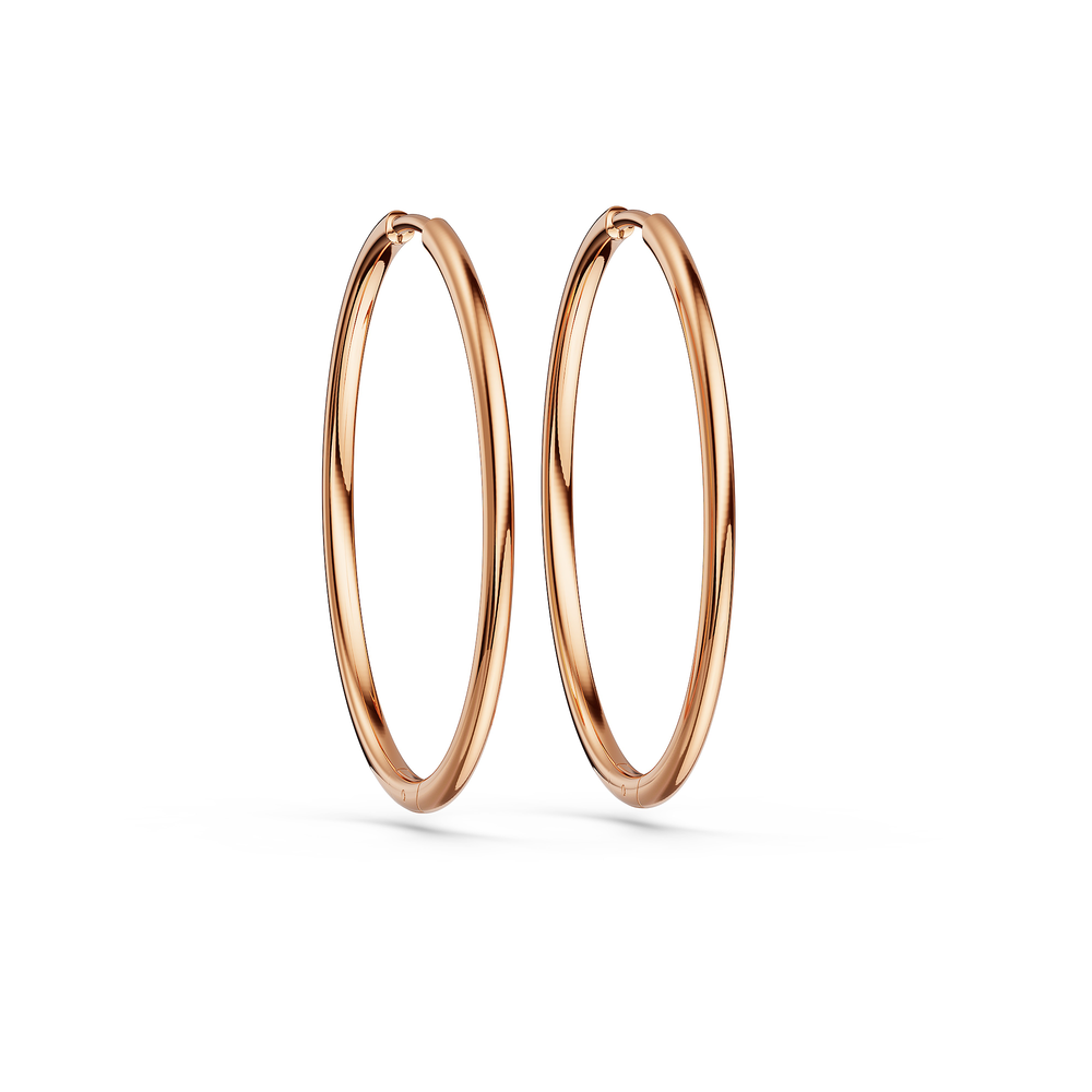 Basics Cefalu Earrings in 18kt rose gold vermeil over 925 sterling silver