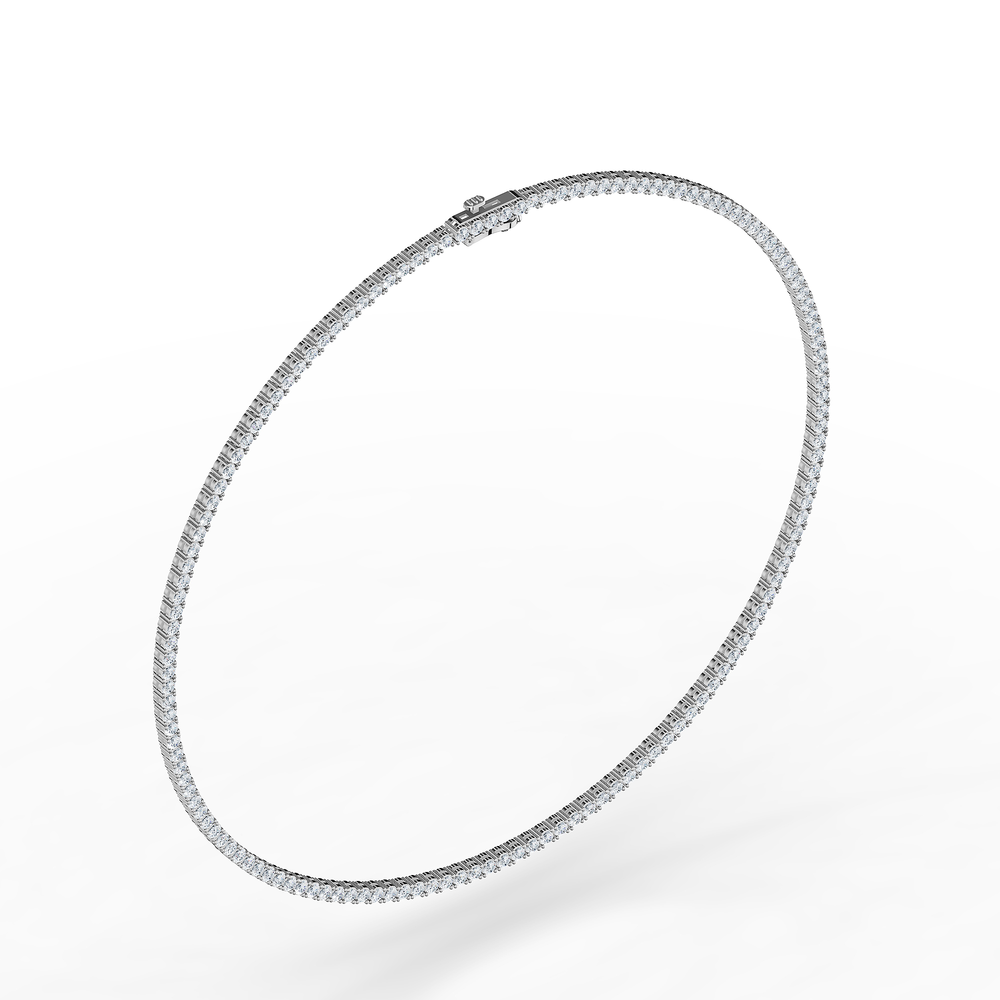 Tennis Radiosa Necklace in 925 sterling silver