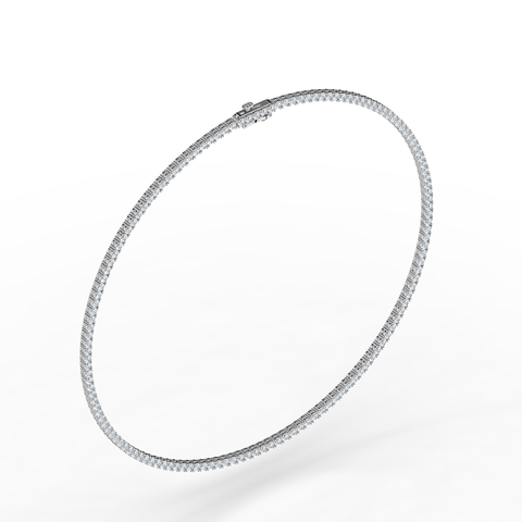 Tennis Radiosa Necklace in 925 sterling silver