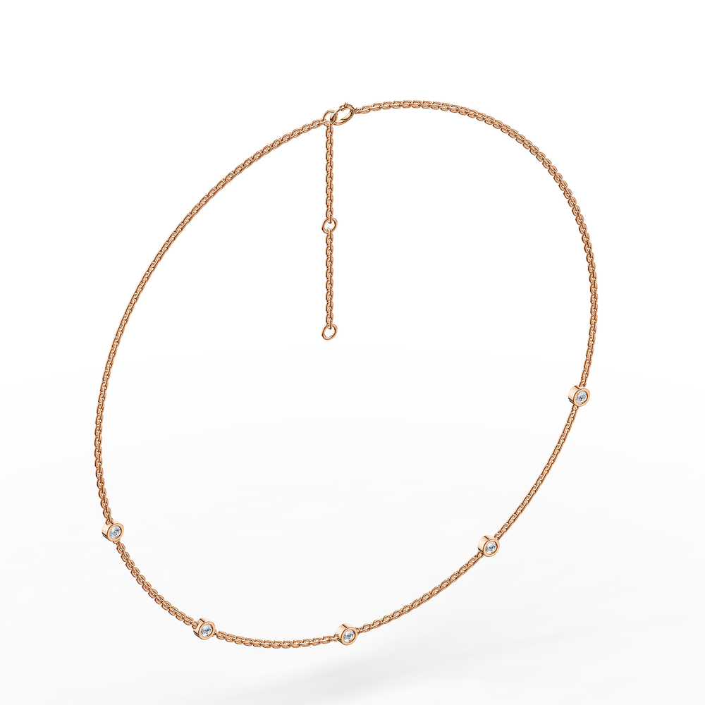 Basics Murano Chain in 18kt rose gold vermeil over 925 sterling silver