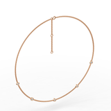 Basics Murano Chain in 18kt rose gold vermeil over 925 sterling silver