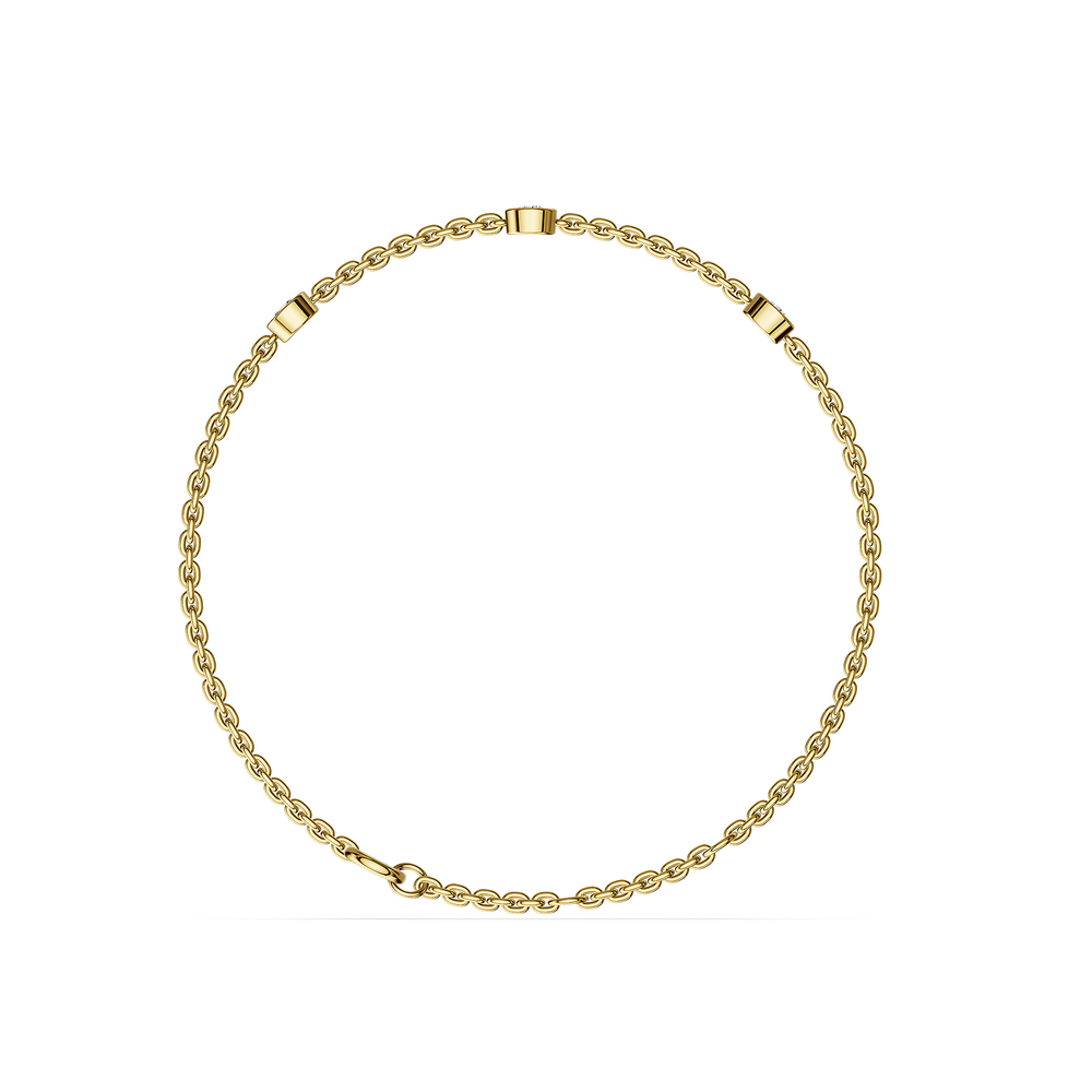 Basics Ravello Bracelet in 18kt gold vermeil over 925 sterling silver, front view