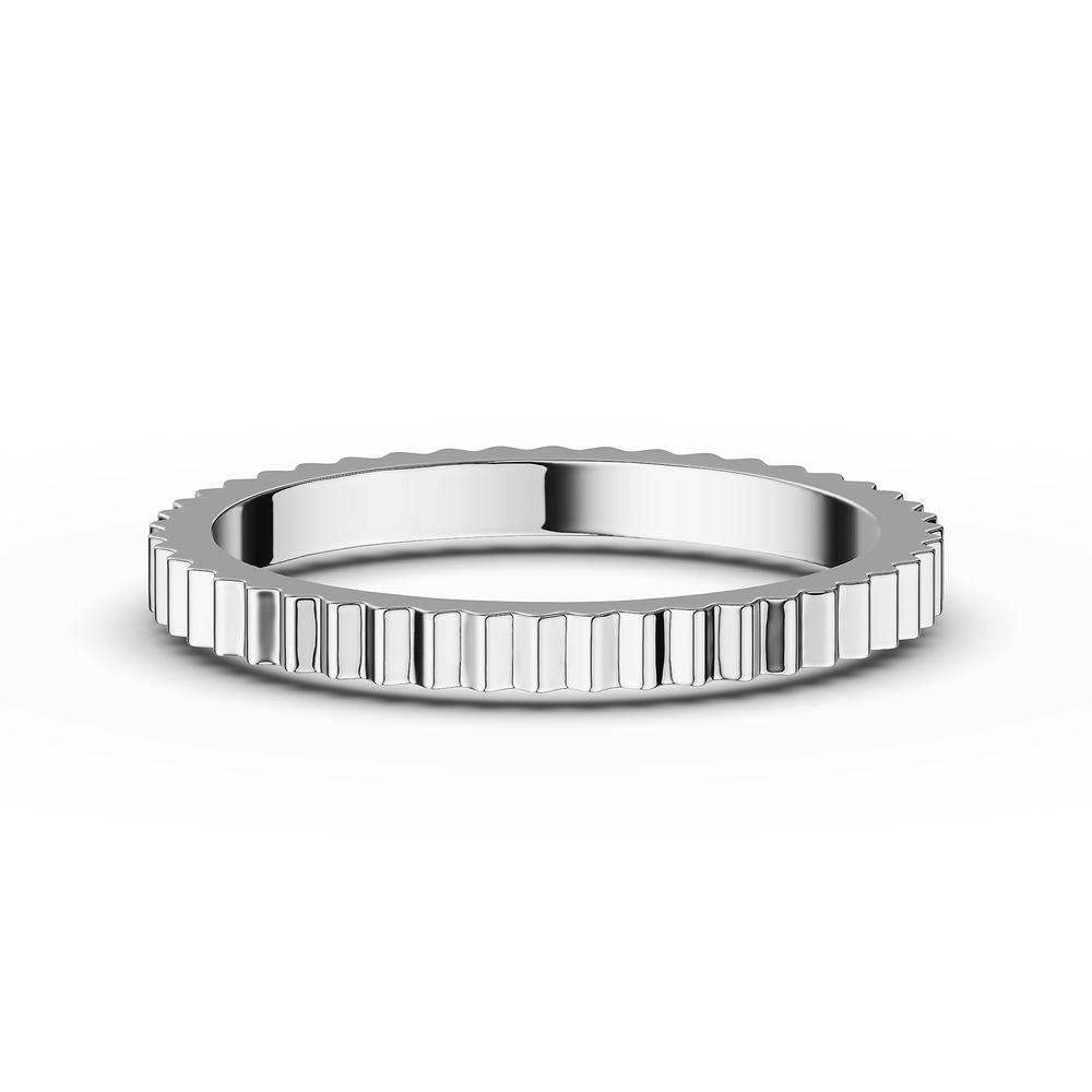Basics Lecce Ring in 925 sterling silver, top view