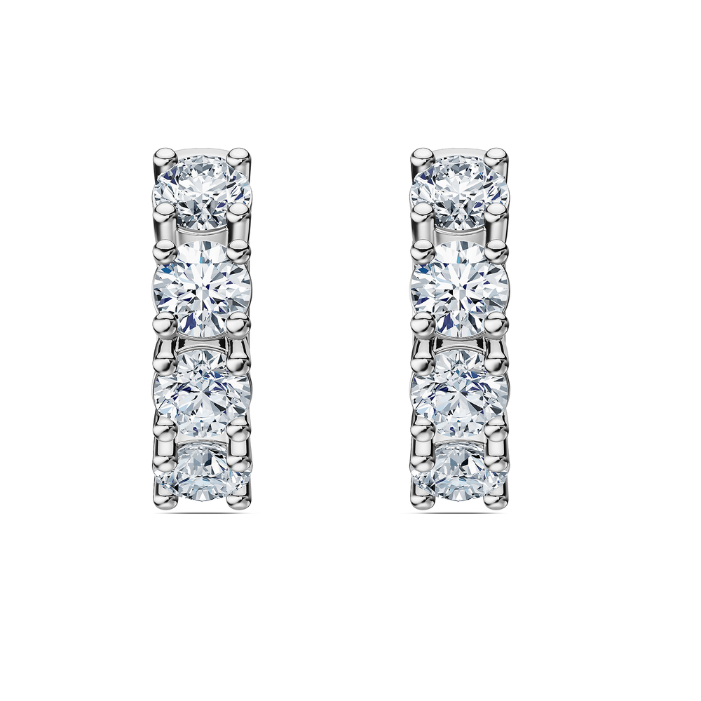 Basics Sirolo Earrings in 925 sterling silver, front view