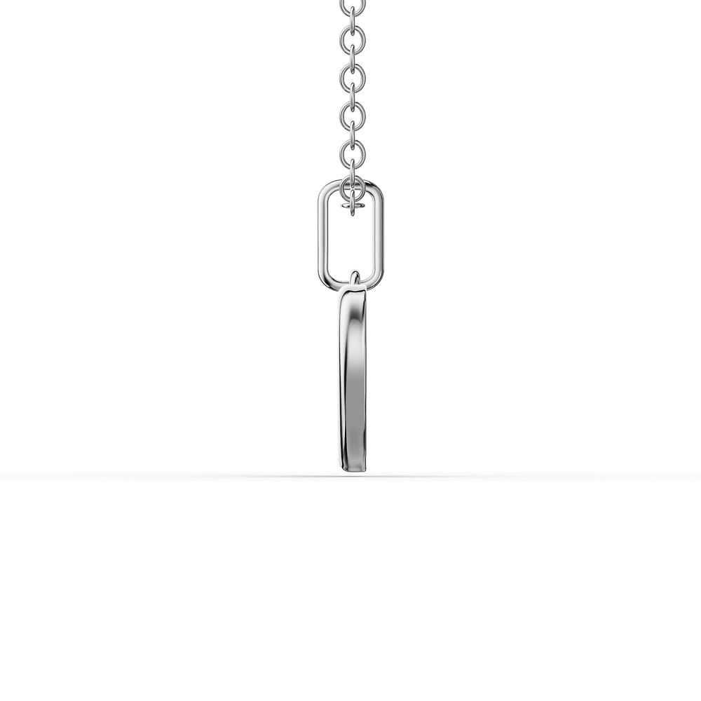 Basics Budelli Pendant in 925 sterling silver, side view