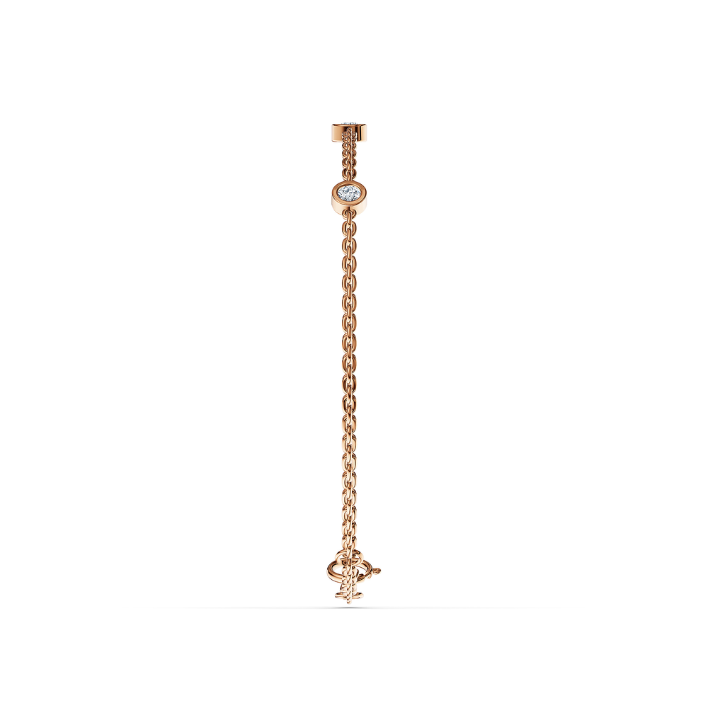 Basics Ravello Bracelet in 18kt rose gold vermeil over 925 sterling silver, side view