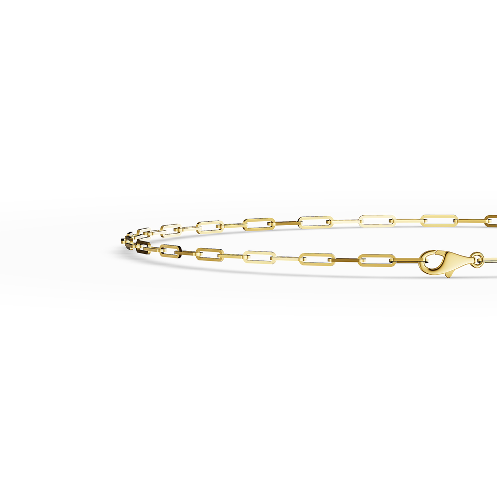 Basics Vieste Chain in 18kt gold vermeil over 925 sterling silver, close-up