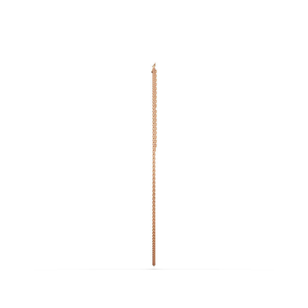 Basics Scopello Chain in 18kt rose gold vermeil over 925 sterling silver, side view