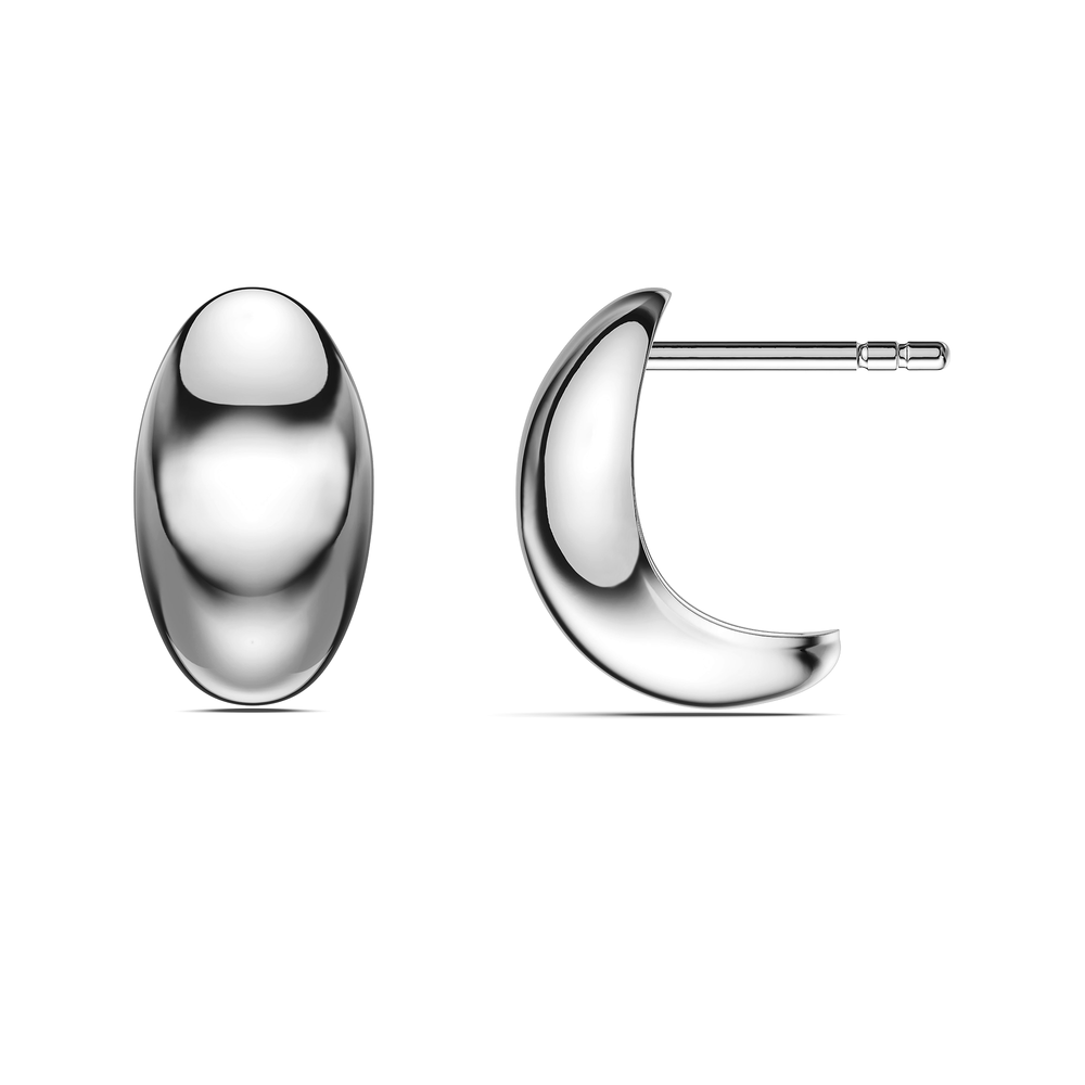Basics Amalfi Earrings in 925 sterling silver, side view