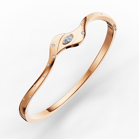 Helix Riccio Bracelet in 18kt rose gold vermeil over 925 sterling silver