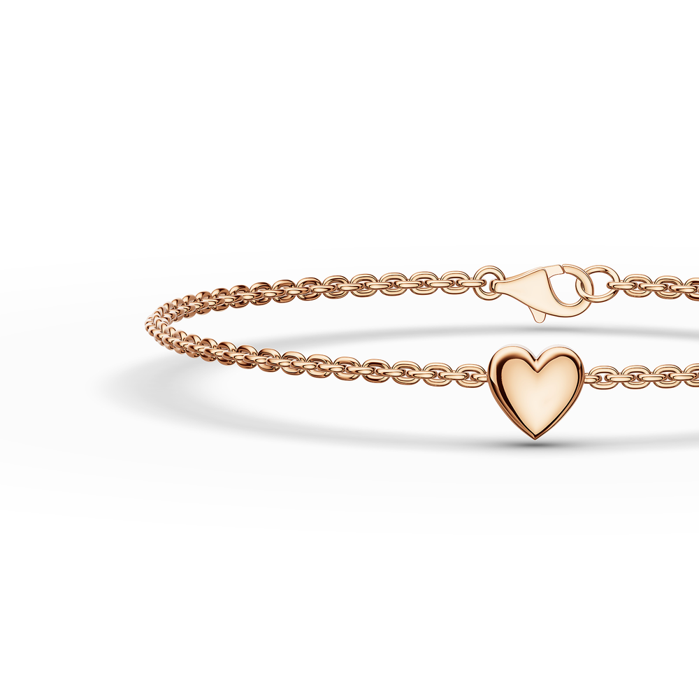 Basics Fano Bracelet in 18kt rose gold vermeil over 925 sterling silver, close-up