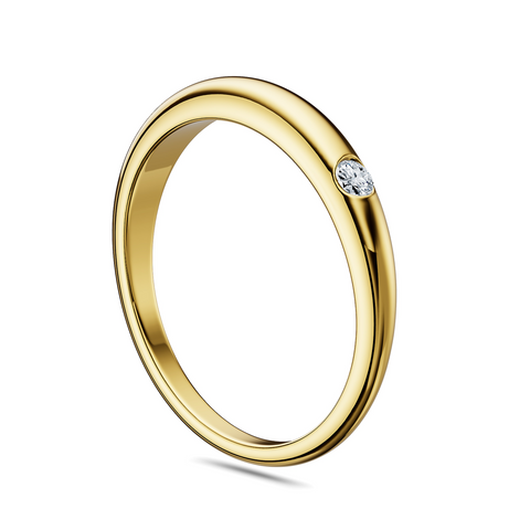 Basics Riva Ring in 18kt gold vermeil over 925 sterling silver
