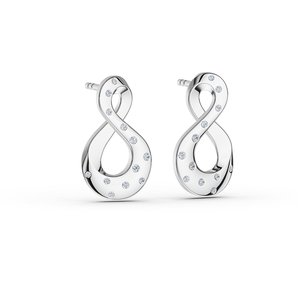 Helix Vortice Earrings in 925 sterling silver