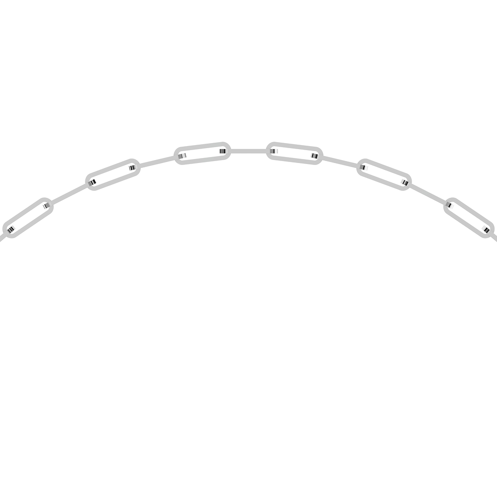 Basics Atrani Chain in 925 sterling silver, close-up 2