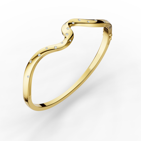 Helix Voluta Bracelet in 18kt gold vermeil over 925 sterling silver