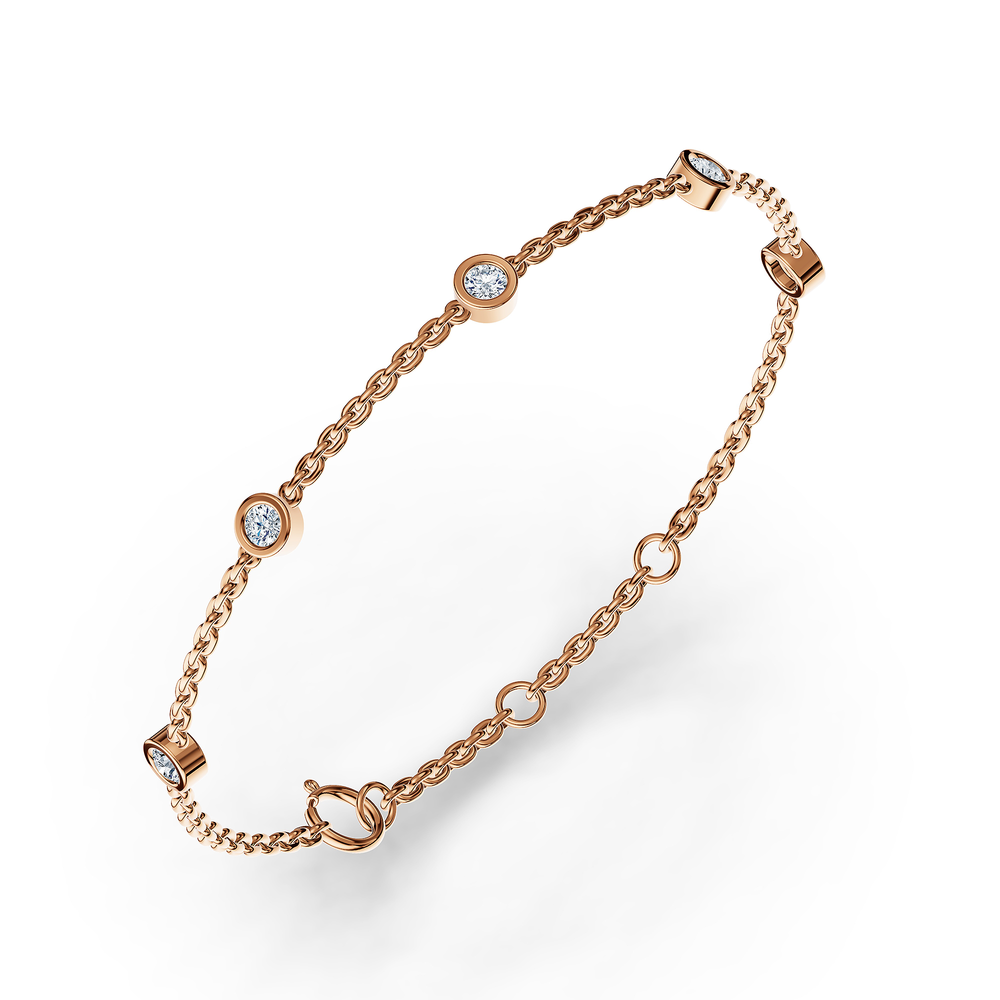 Basics Portofino Bracelet in 18kt rose gold vermeil over 925 sterling silver
