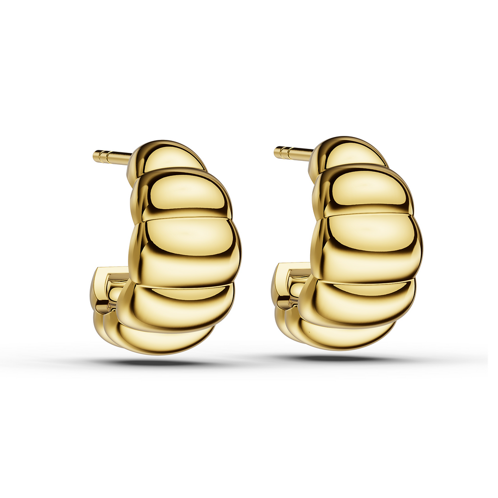Basics Positano Earrings in 18kt gold vermeil over 925 sterling silver