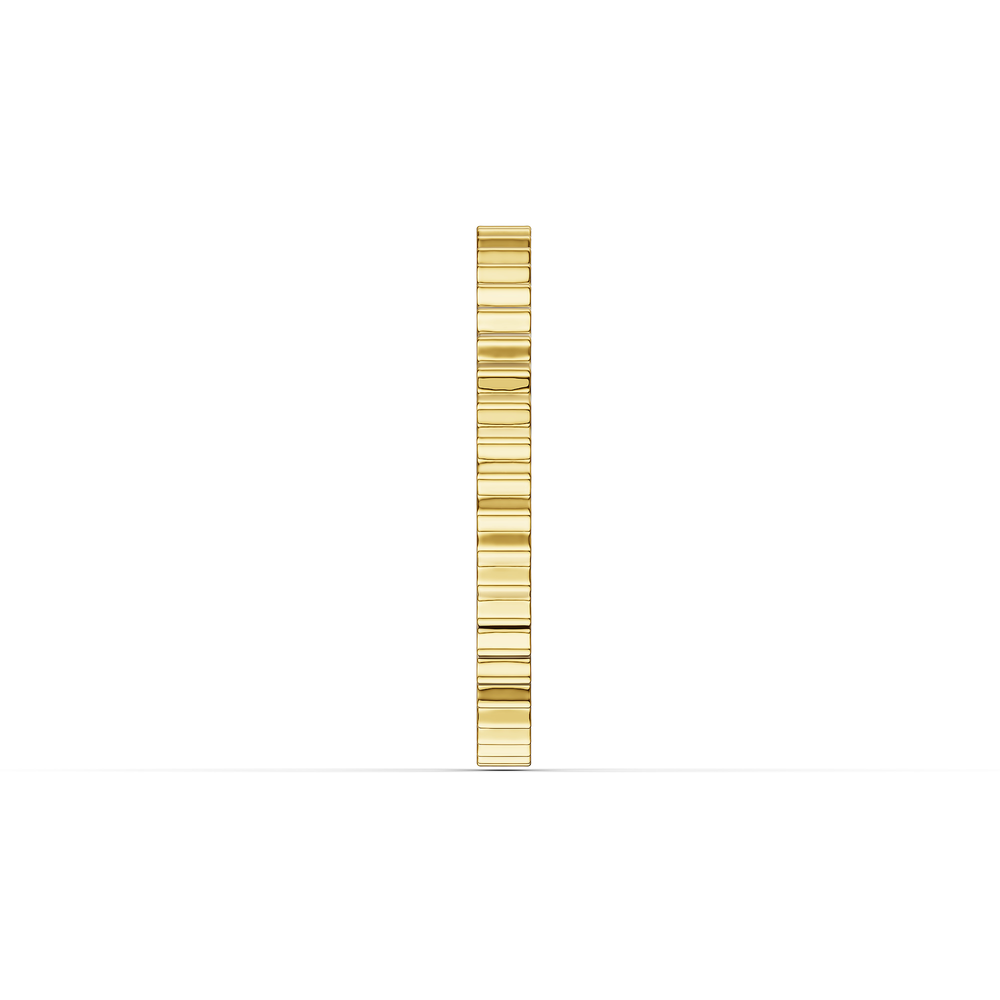 Basics Lecce Ring in 18kt gold vermeil over 925 sterling silver, side view