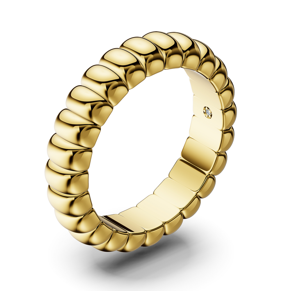 Basics Alghero Ring in 18kt gold vermeil over 925 sterling silver