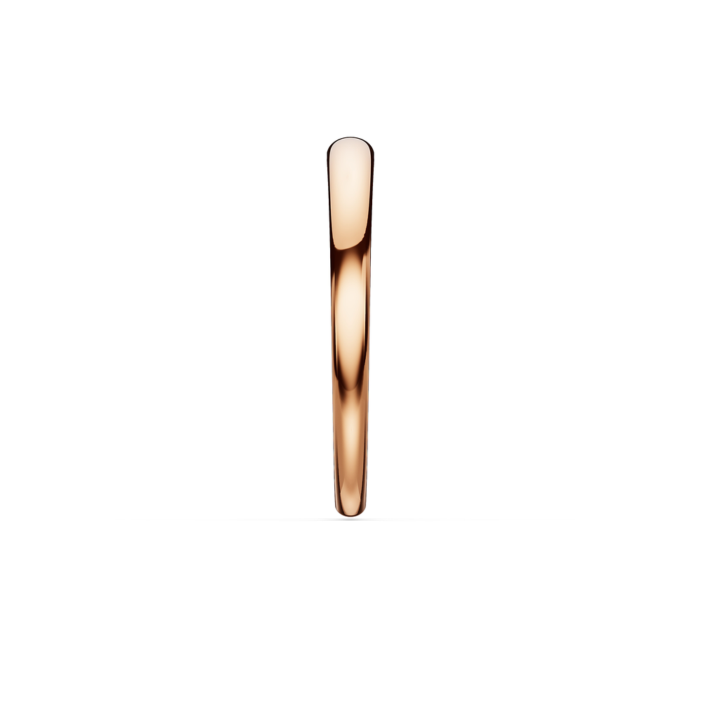 Basics Amalfi Bracelet in 18kt rose gold vermeil over 925 sterling silver, side view