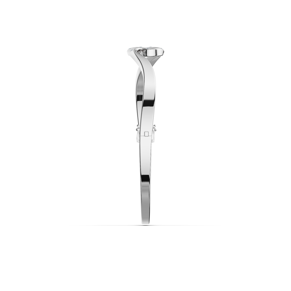 Helix Spira Bracelet in 925 sterling silver, side view