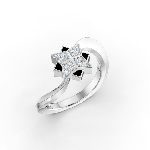 Orion Vega Ring in 925 sterling silver