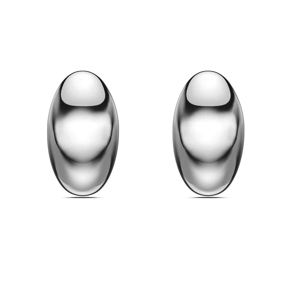 Basics Amalfi Earrings in 925 sterling silver, front view