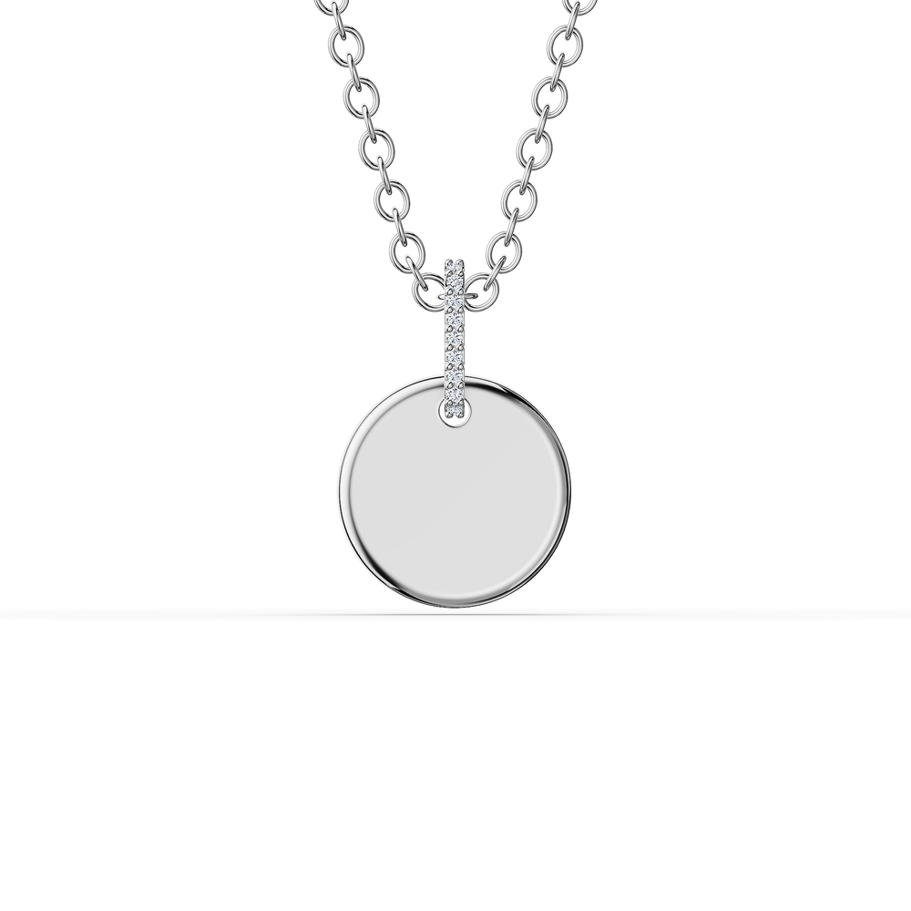 Basics Vernazza Pendant in 925 sterling silver, front view