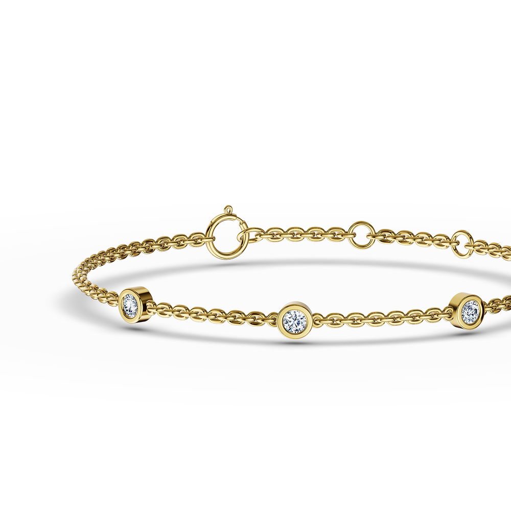 Basics Ravello Bracelet in 18kt gold vermeil over 925 sterling silver, close-up