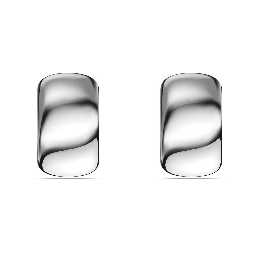 Basics Spargi Earrings in 925 sterling silver, front view