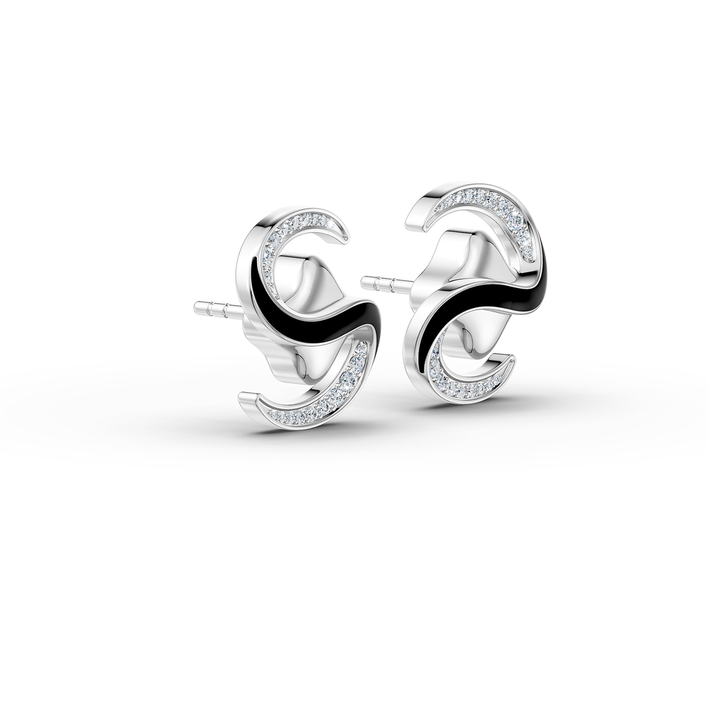 Orion Lyra Earrings in 925 sterling silver