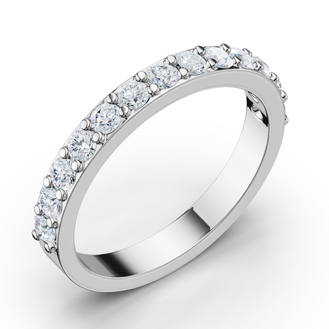 Tennis Baleno Ring in 925 sterling silver