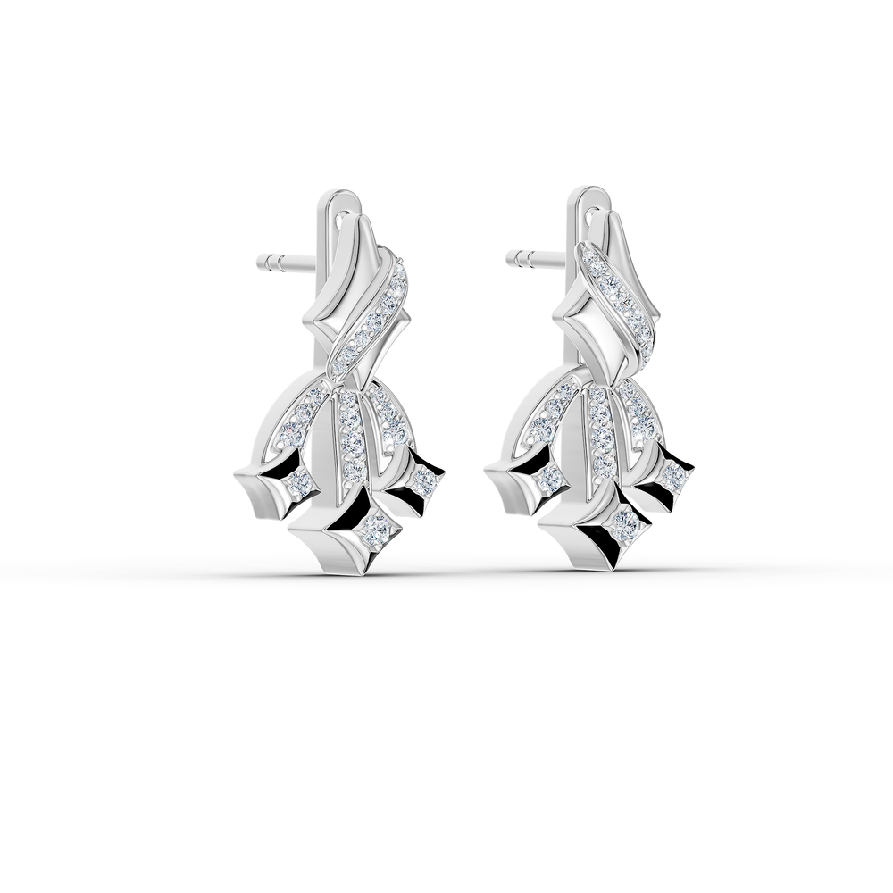 Orion Regulus Earrings in 925 sterling silver