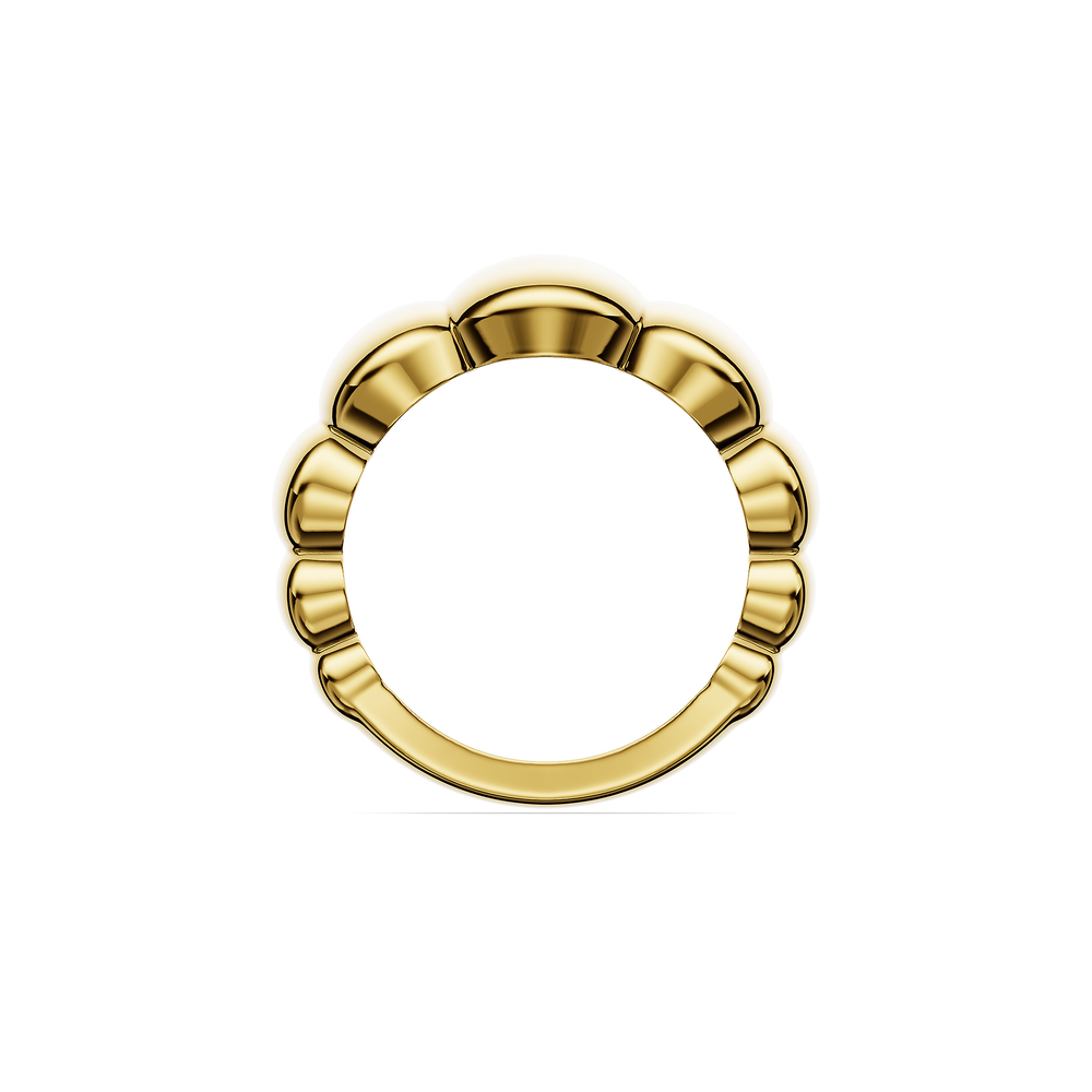 Basics Positano Ring in 18kt gold vermeil over 925 sterling silver, front view