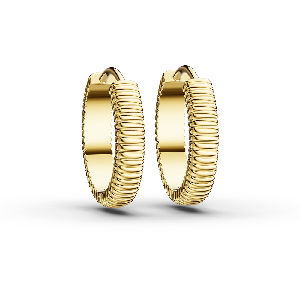 Basics Tindari Earrings in 18kt gold vermeil over 925 sterling silver