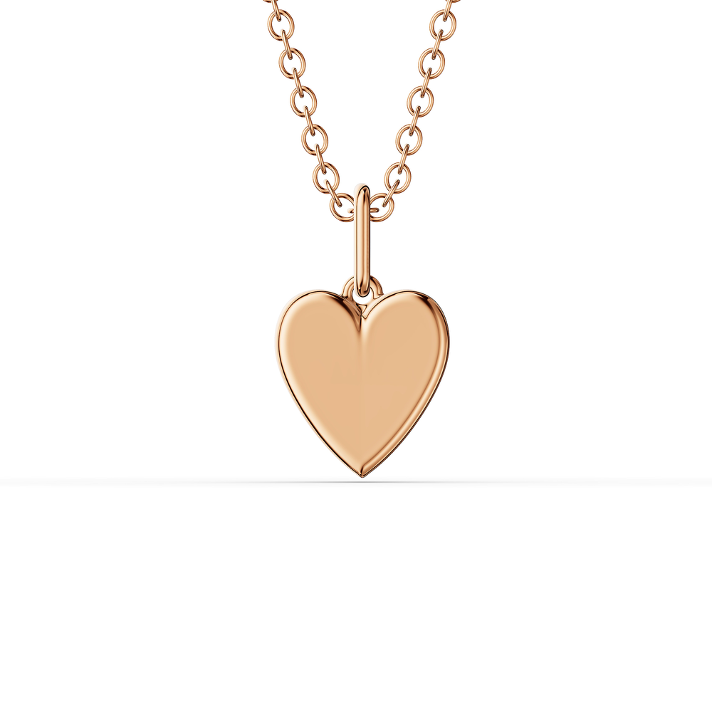 Basics Budelli Pendant in 18kt rose gold vermeil over 925 sterling silver, front view