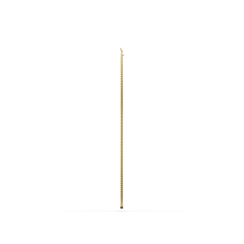 Basics Tellaro Chain in 18kt gold vermeil over 925 sterling silver, side view