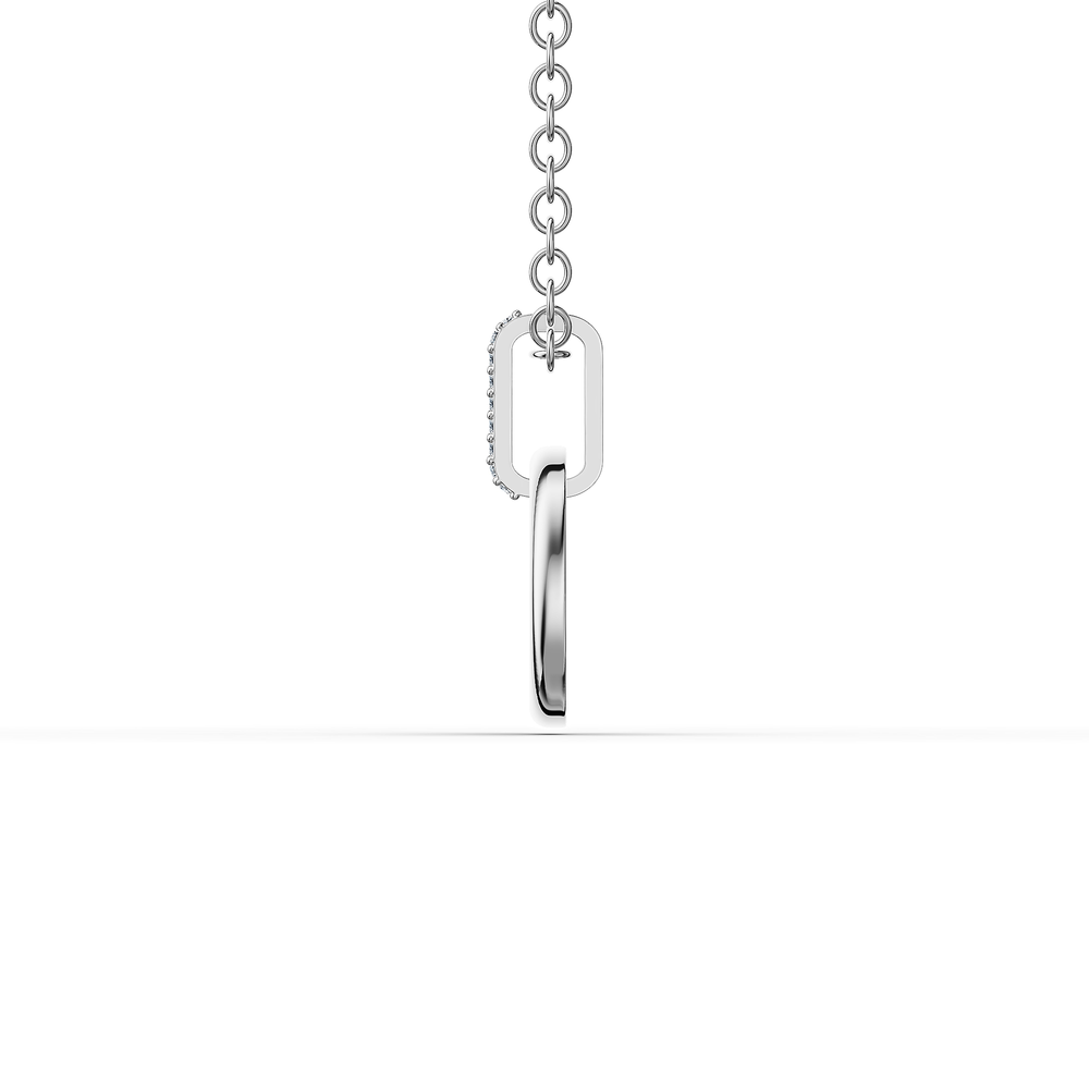 Basics Vernazza Pendant in 925 sterling silver, side view