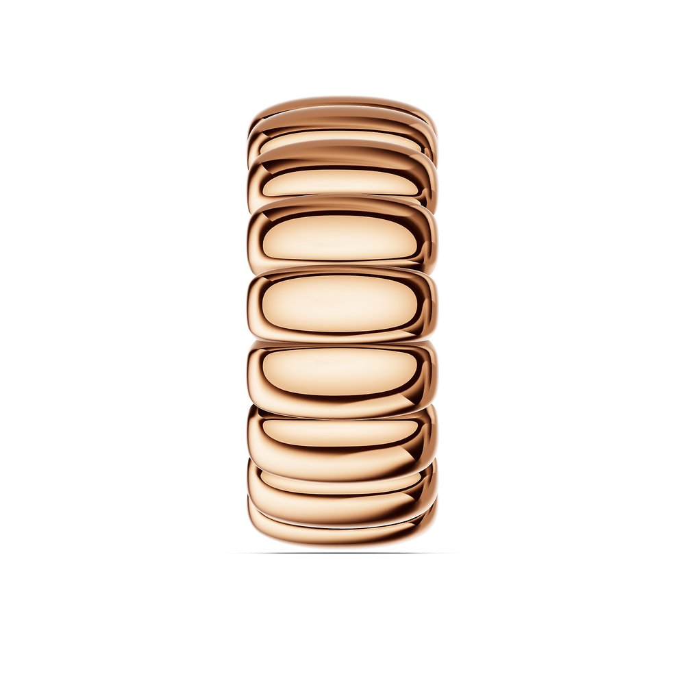 Basics Lipari Ring in 18kt rose gold vermeil over 925 sterling silver, side view
