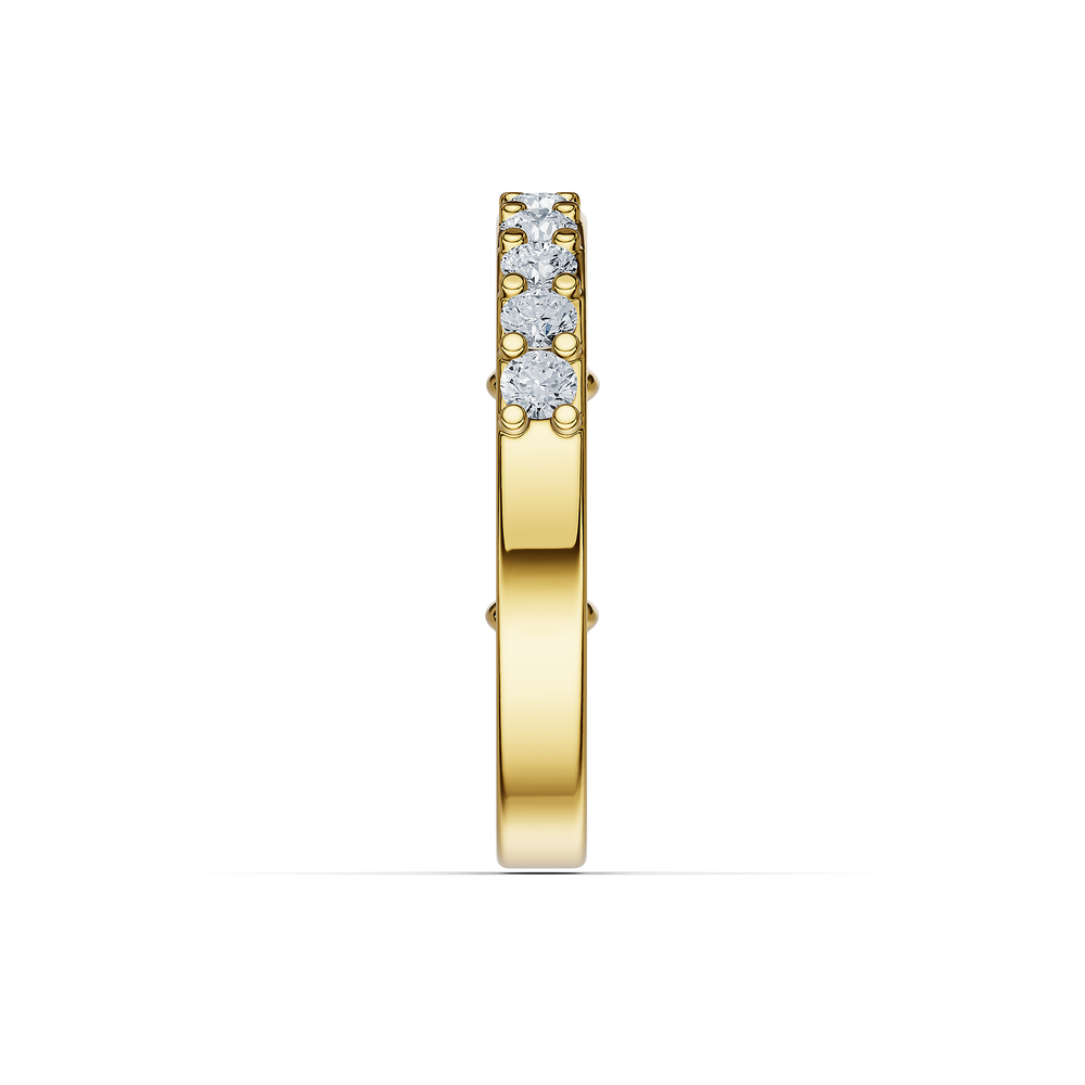 Basics Torcello Ear Cuff in 18kt gold vermeil over 925 sterling silver, side view 2