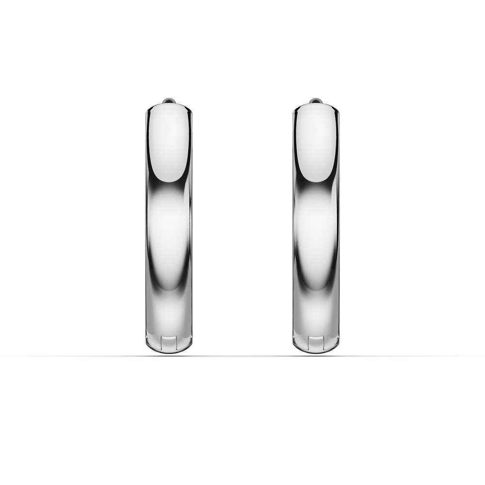 Basics Bormio Earrings in 925 sterling silver, front view