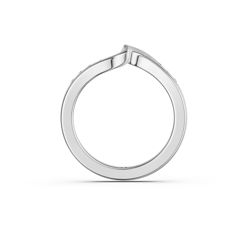 Helix Girandola Ring in 925 sterling silver, front view