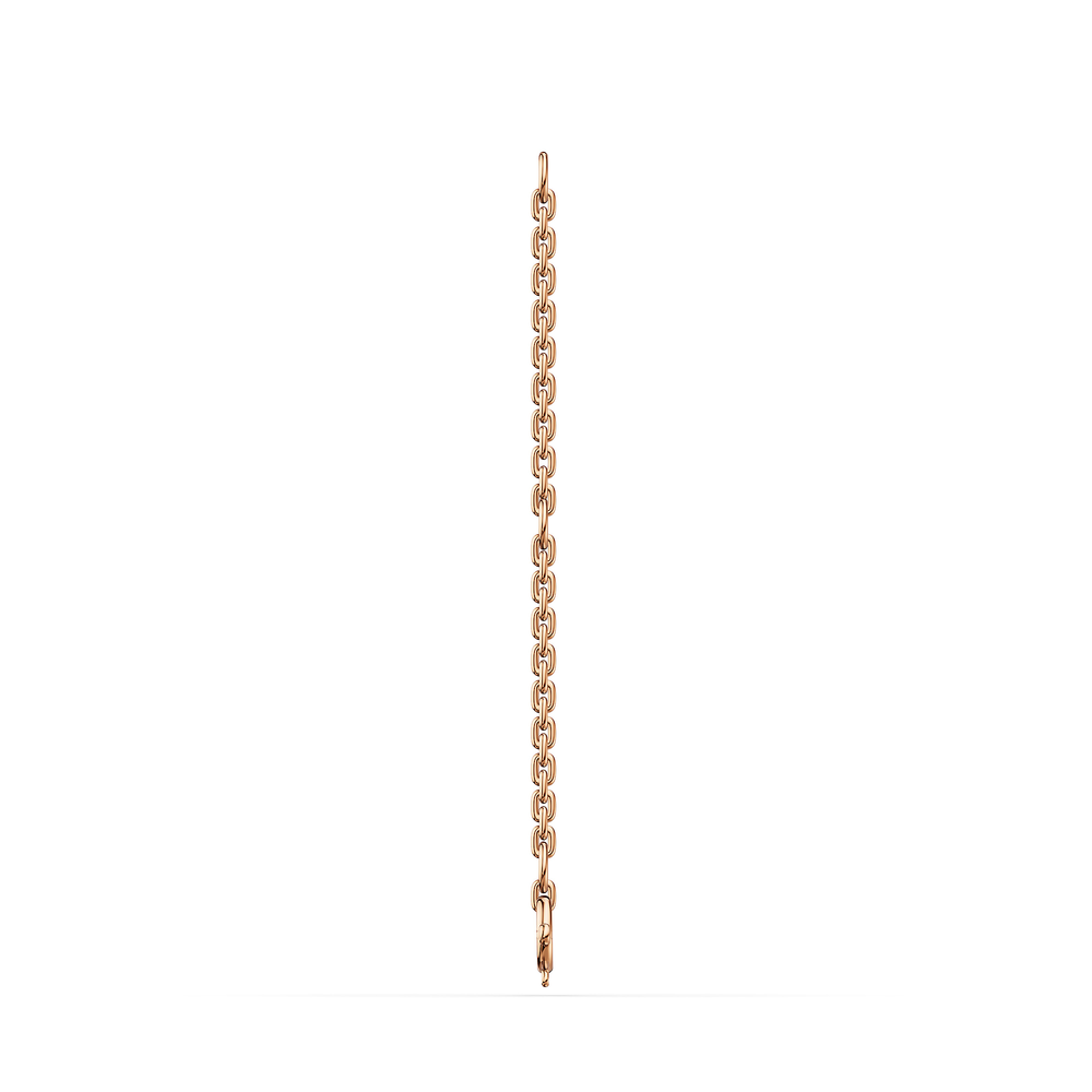 Basics Lazise Chain in 18kt rose gold vermeil over 925 sterling silver, side view