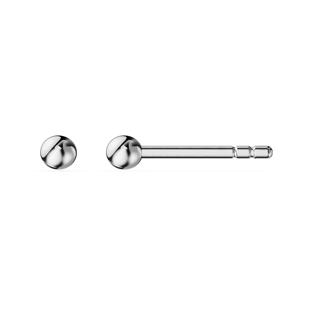 Basics Gardone Earrings in 925 sterling silver, side view