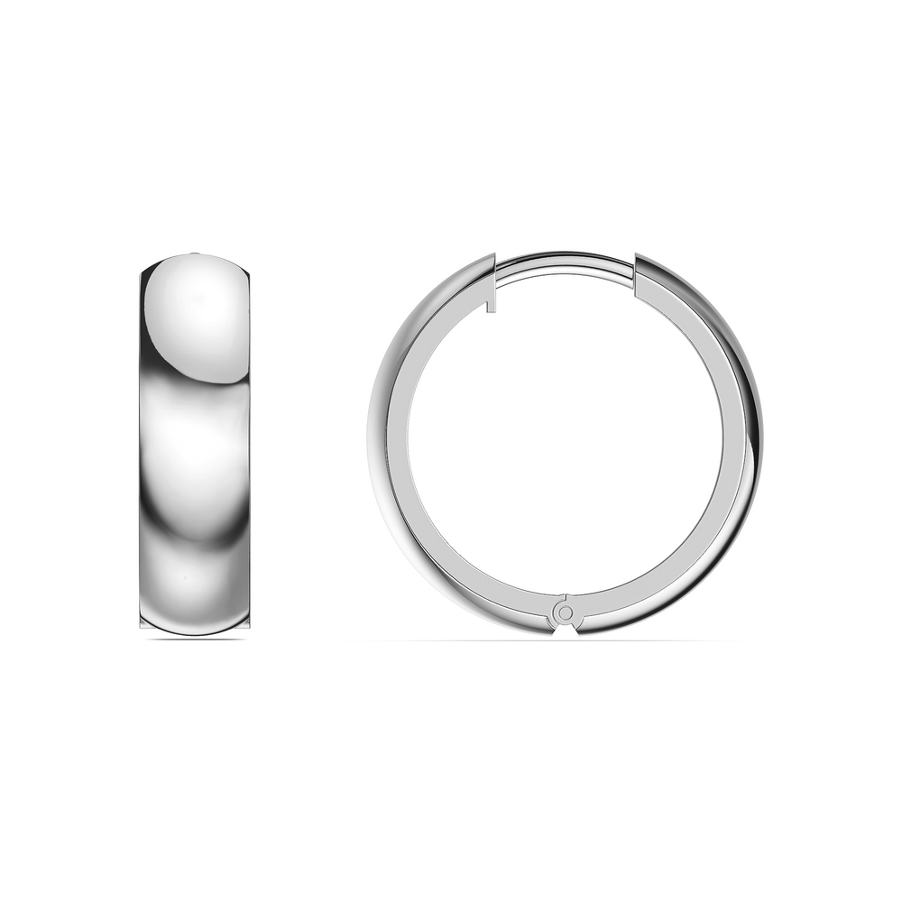 Basics Vietri Earrings in 925 sterling silver, alternate view