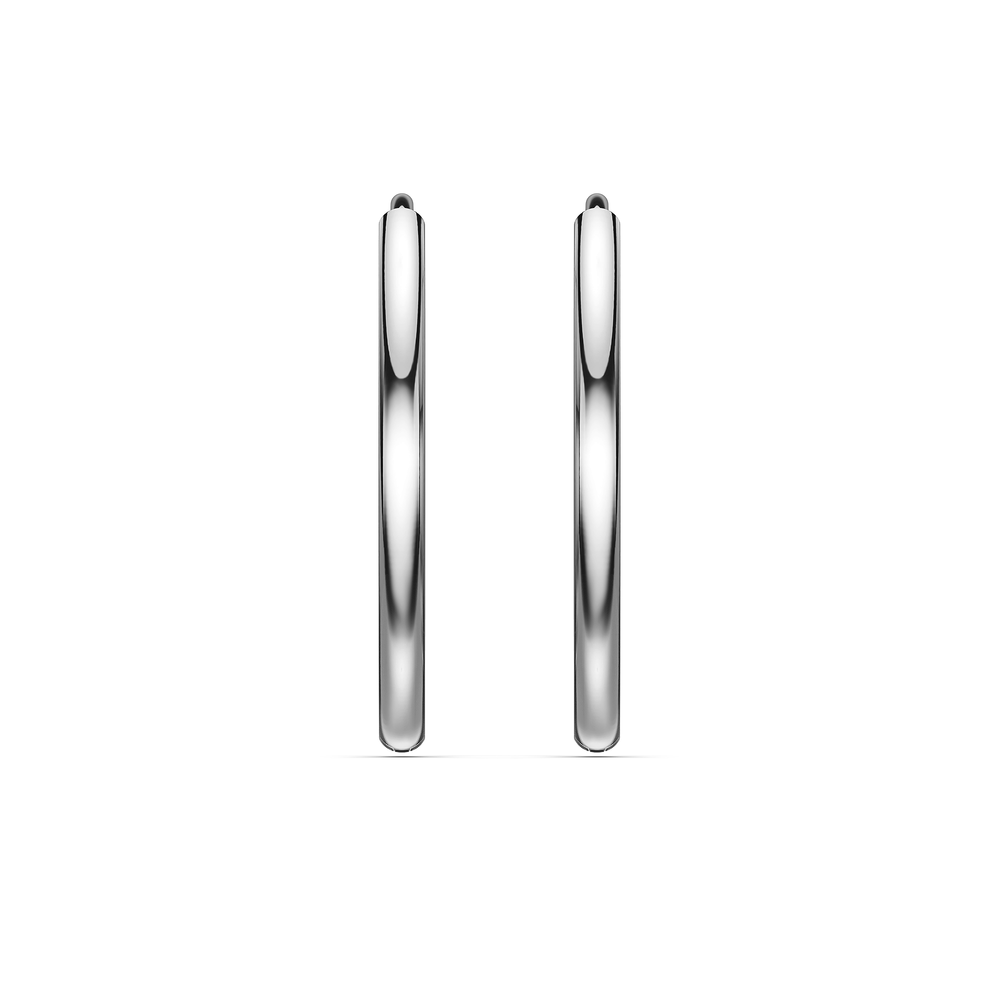 Basics Vico Earrings in 925 sterling silver, front view