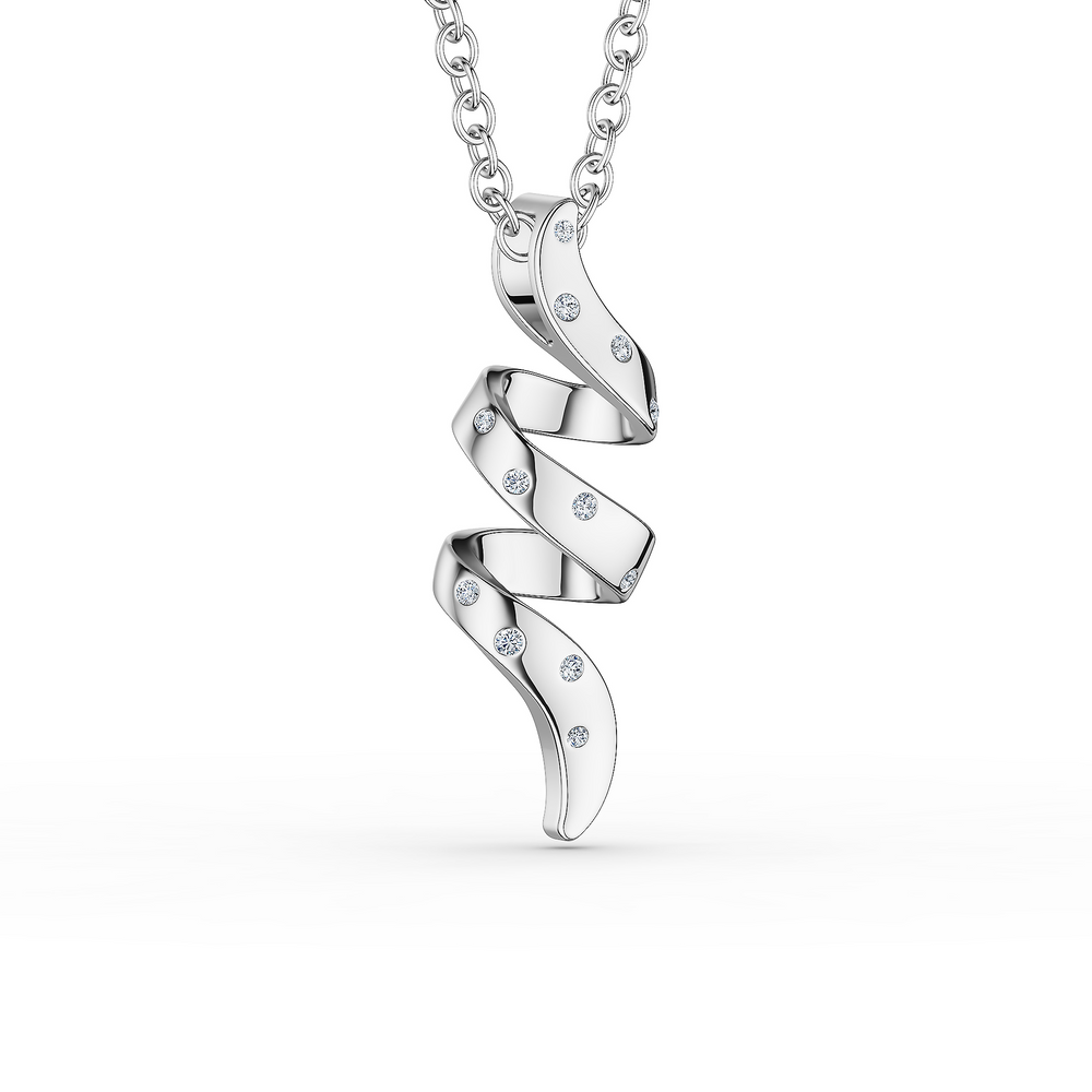 Helix Voluta Pendant in 925 sterling silver