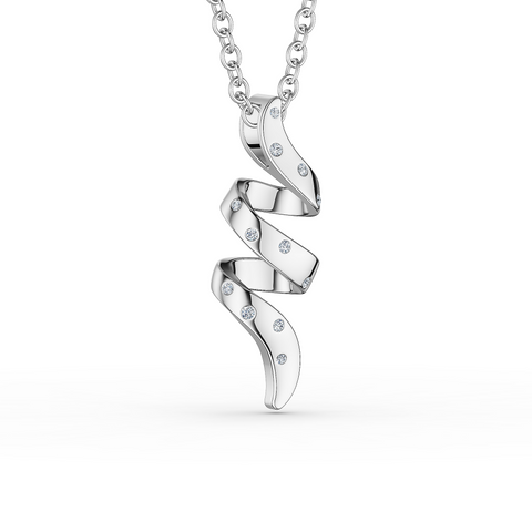 Helix Voluta Pendant in 925 sterling silver