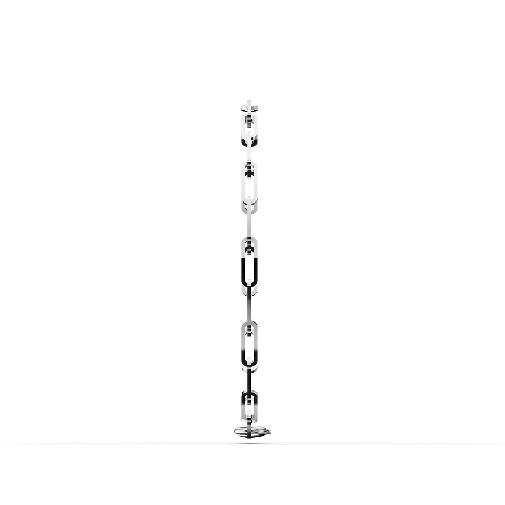 Basics Scala Bracelet in 925 sterling silver, side view