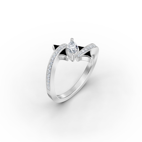 Orion Lyra Ring in 925 sterling silver